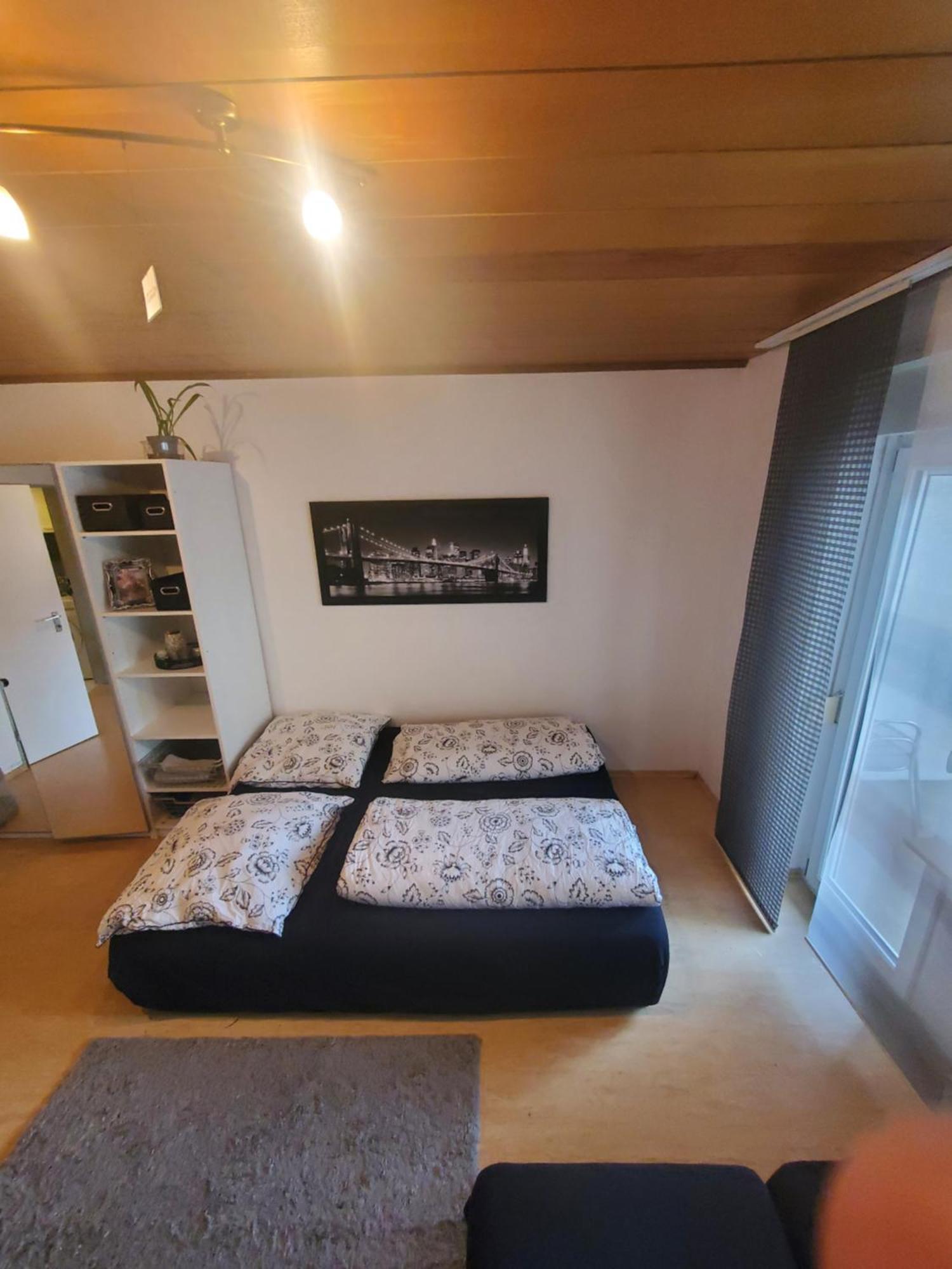 Einzimmerwohnungmit Grossem Balkon Mietersheim Kültér fotó